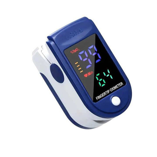 Nebulizador Ultrasónico Clinical Home Nebulizador+ con Oxímetro — Azul