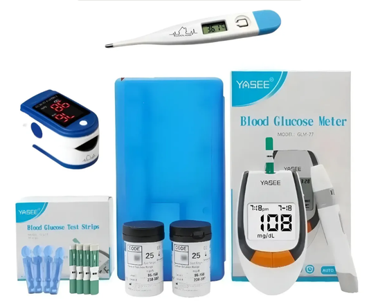 Glucometro Digital Yasee + Oximetro Y Termometro