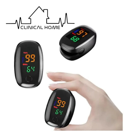 Mayoreo 2 Oximetros Adulto Dedo Clinical Home Negro