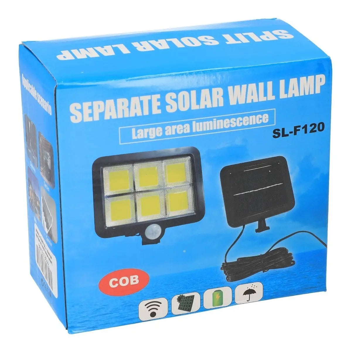 Lampara Led Solar Recargable Luz Solar Exterior Jardin TRANSHINE