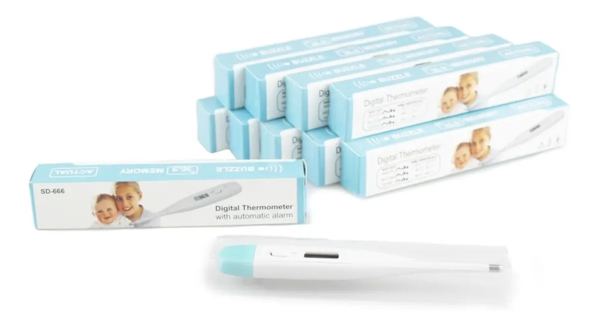 3 Pack Termómetro Bebe Digital Medidor Temperatura Adultos