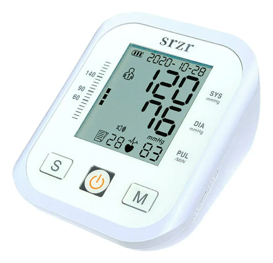 Baumanómetro Digital De Brazo Electronic Pantalla LCD Presión y Pulso