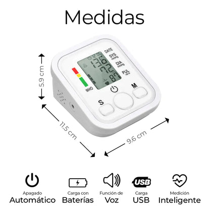 Baumanometro Digital Monitor De Presion Arterial Electronic