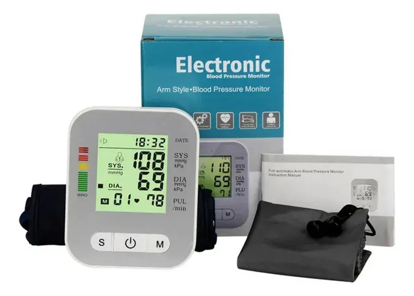 Baumanometro Digital Monitor De Presion Arterial Gris