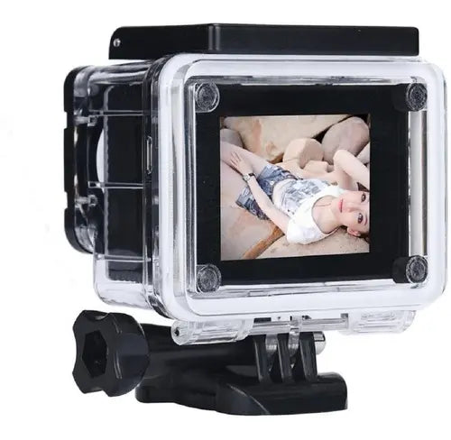 Camara Sports Fullhd Dv Sumergible 30m 1080p Similar Go Pro Plateado
