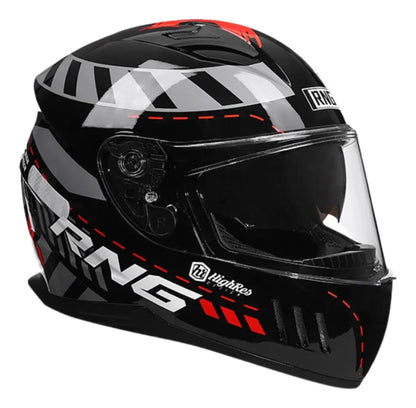Casco Integral Rng By-180 Para Moto Con Certificado Dot Ece