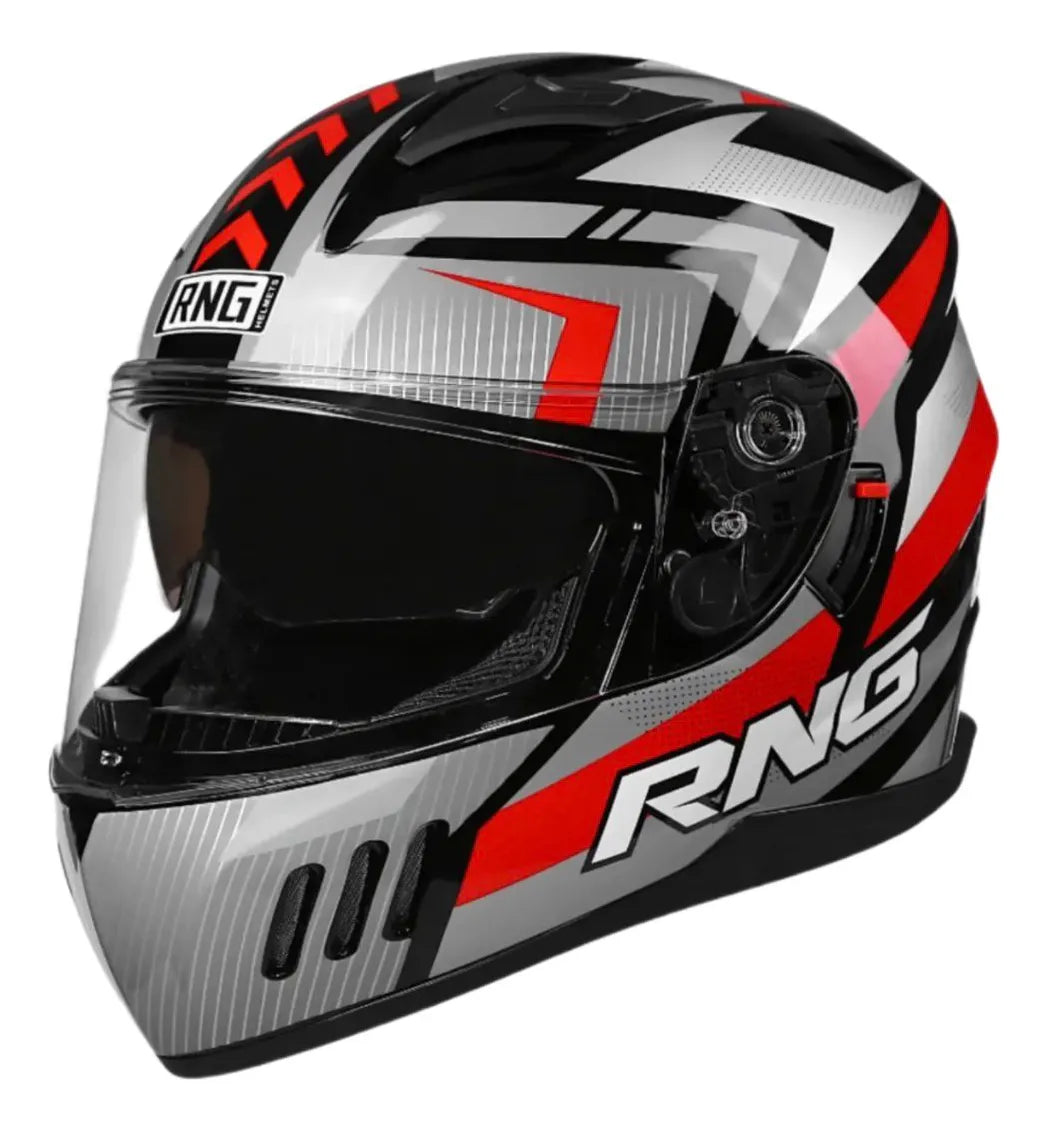 Casco Integral Rng Para Moto Seguro Y Resistente Ece Y Dot