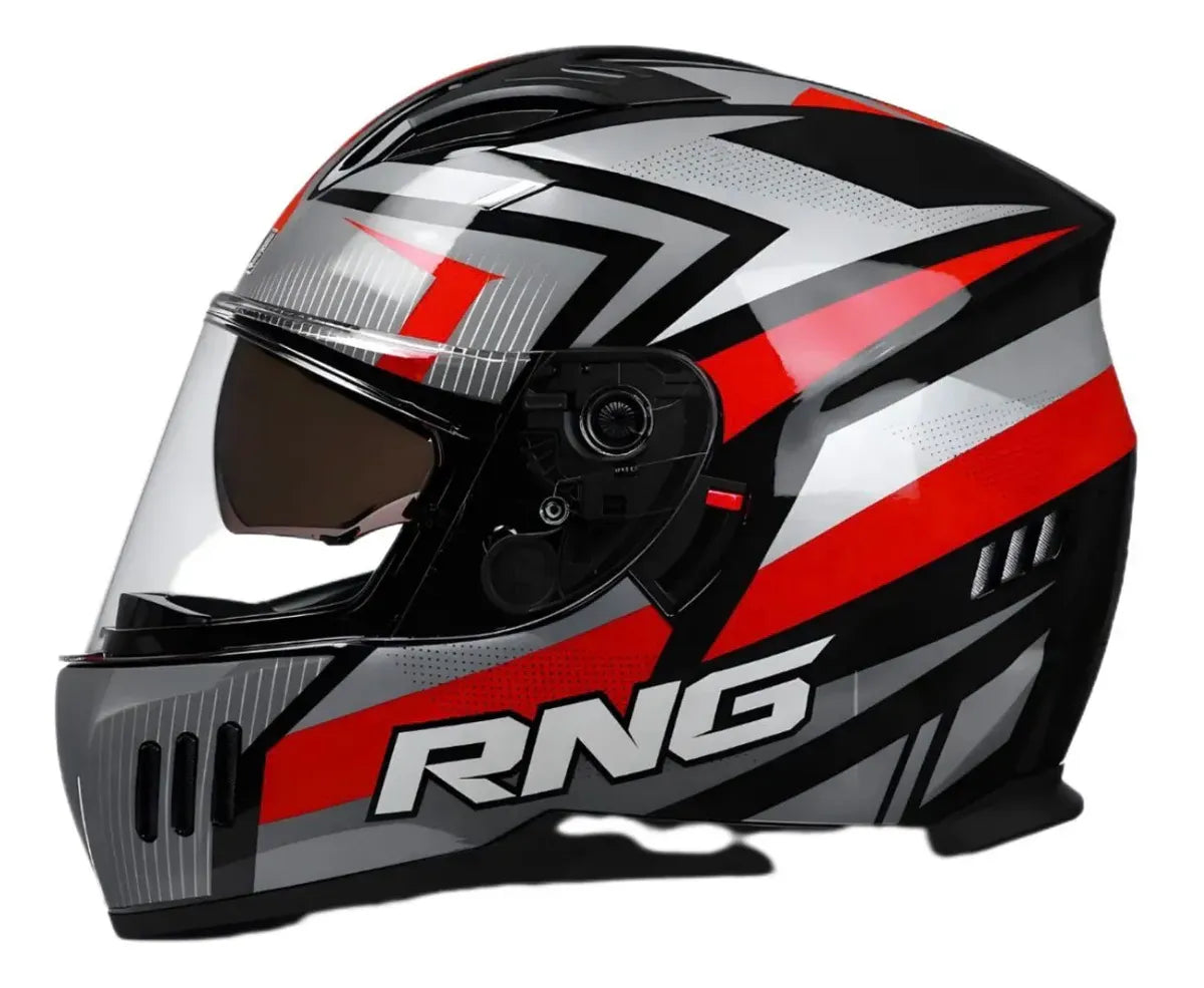 Casco Integral Rng Para Moto Seguro Y Resistente Ece Y Dot