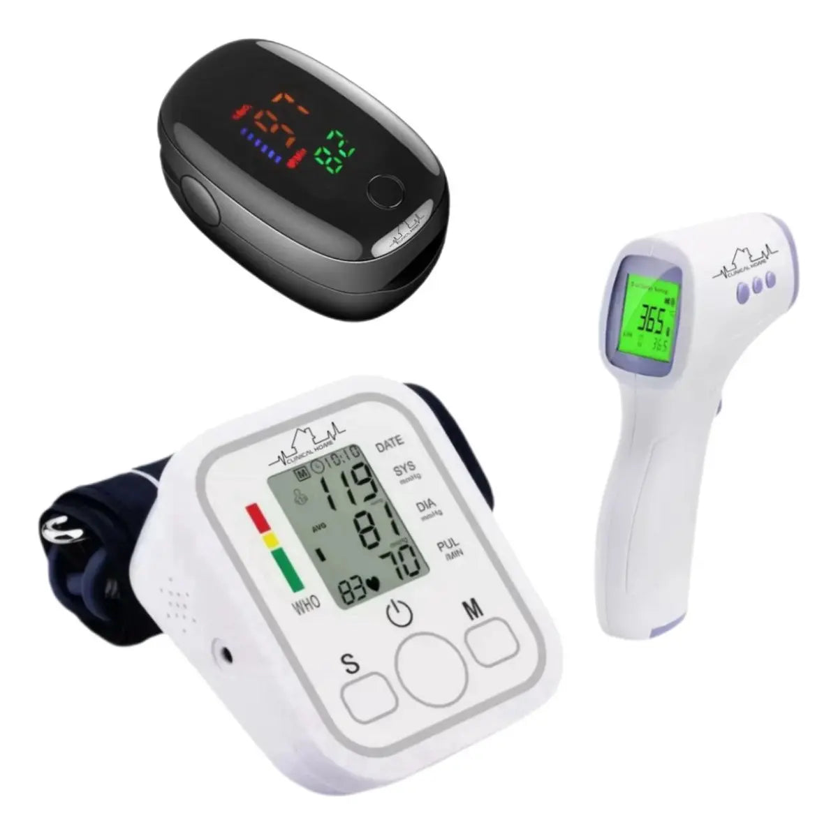 Clinical Home Set Enfermería Medidor Presión Digital