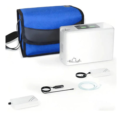 Concentrador Oxígeno 3l Portatil Clinical Home Con 2 Pilas
