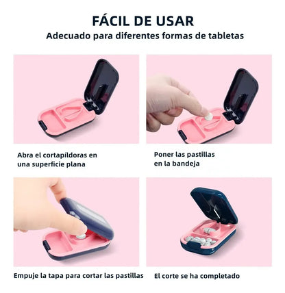 Cortador Pastillero Con Divisor Pastillero Organizador