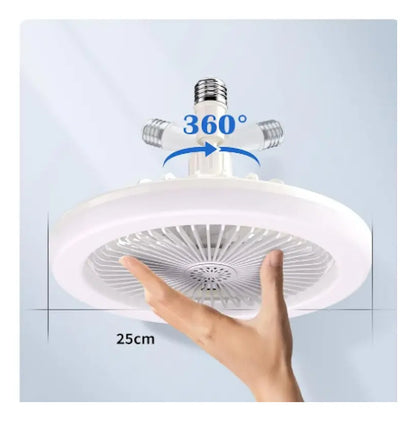 Foco Led 30w Ventilador 2 piezas Dimeable Control Remoto ÁGUILED