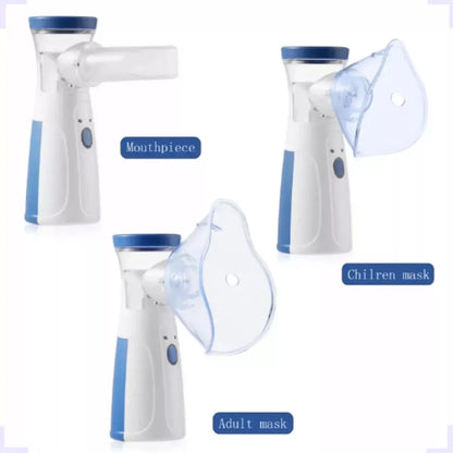 Nebulizador Recargable Portatil + Oximetro Recargable
