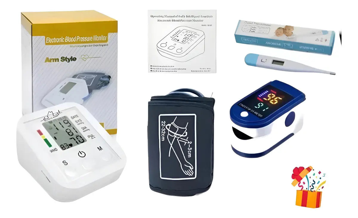 Baumanometro Monitor De Presion Arterial Digital Kit Promo