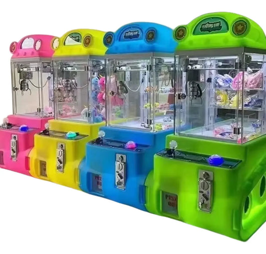 Maquinita Peluchera Vending Tank Man Máquina De Garra Moneda