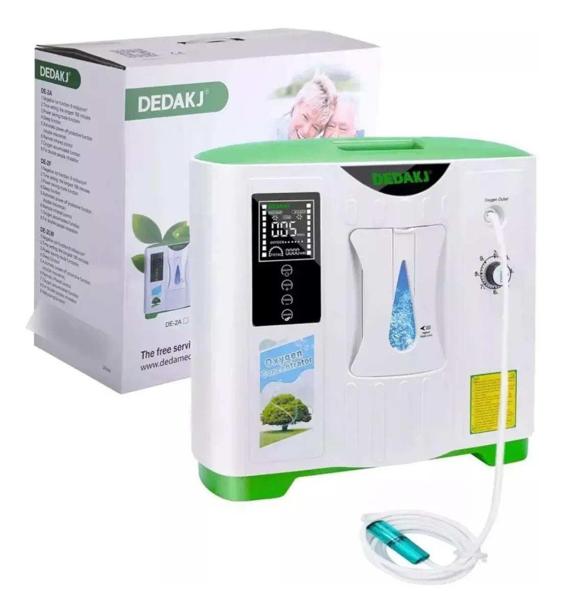 Concentrador De Oxigeno Dedakj 9 Lt Control Envio Gratis