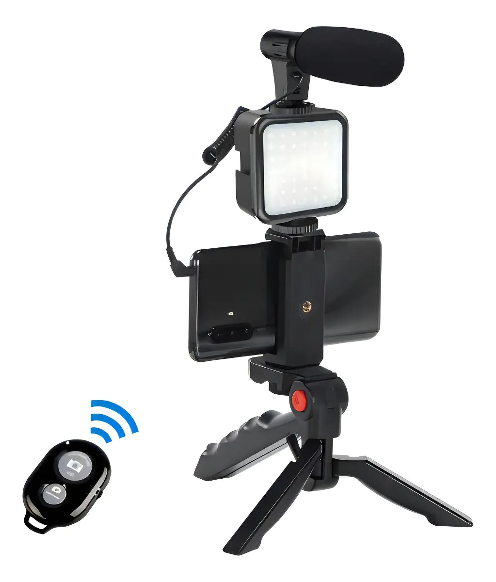 Estabilizador Soporte Celular Luz Led