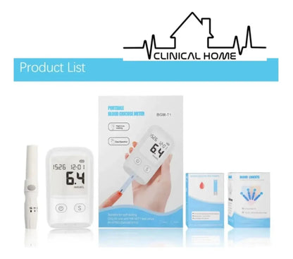 Glucometro Digital 25 Tiras Y 25 Lancetas + Oximetro