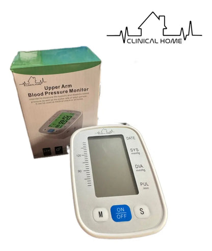 Kit Clinical Home Glucómetro Digital + Medidor de Presión Arterial + Oxímetro Blanco/Negro