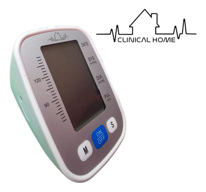 Kit Clinical Home Glucómetro Digital + Medidor de Presión Arterial + Oxímetro Blanco/Negro