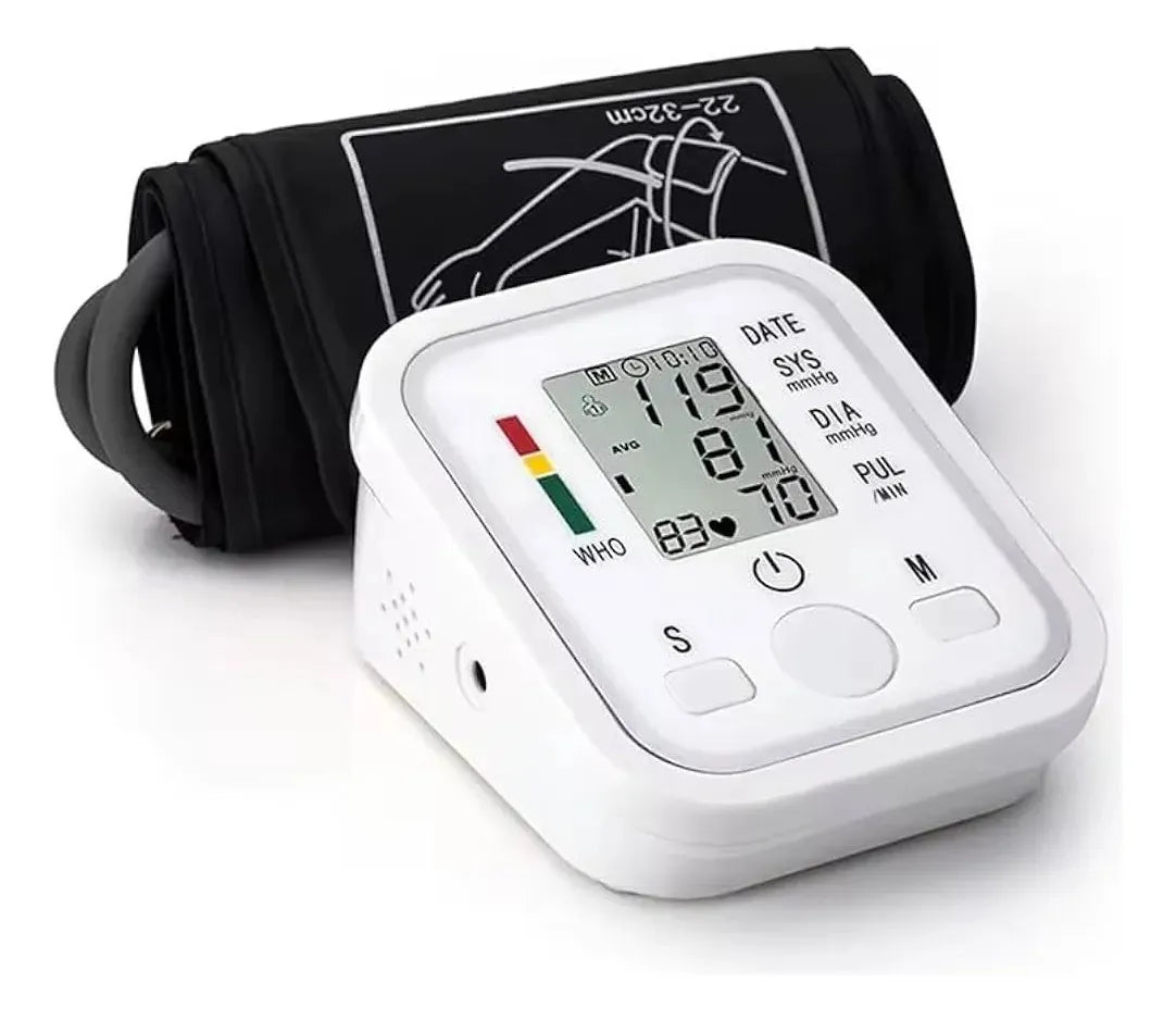 Monitor Medidor De Presión De Brazo + Oximetro De Regalo