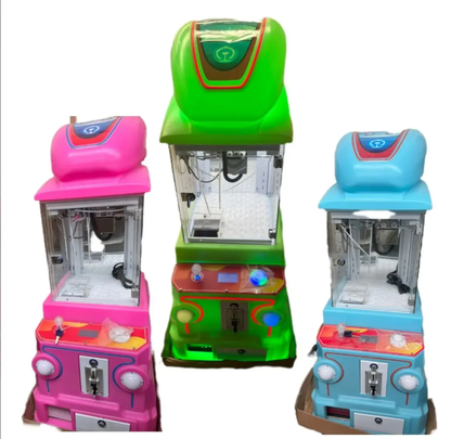 Maquina De Garra Mini Doll Peluchera Con Leds Rgb