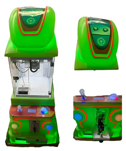 Maquina De Garra Mini Doll Peluchera Con Leds Rgb