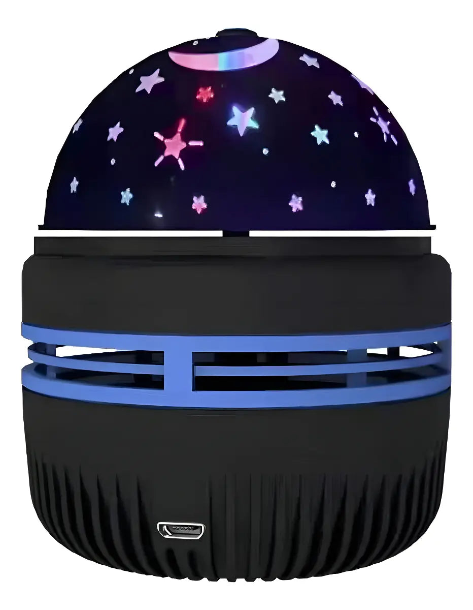 Lampara Proyector De Estrellas Luz Led Giratoria Usb Estructura