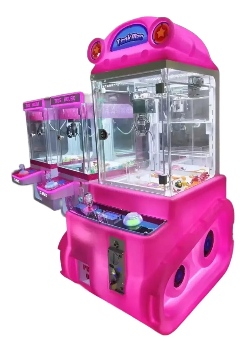Maquinita Peluchera Vending Tank Man Máquina De Garra Moneda