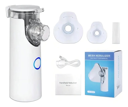 Nebulizador Malla BR Portátil USB Pilha Silencioso