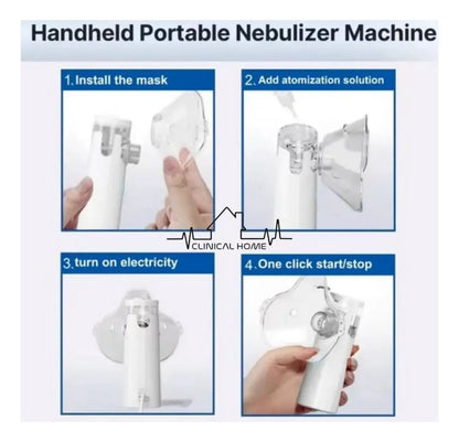 Nebulizador Portatil 2 Piezas Clinical Home