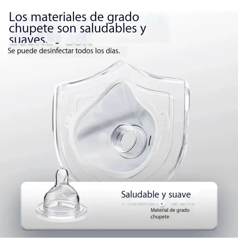 Nebulizador Ultrasónico Portátil Mesh Silencioso Inalámbrico con USB y Pilas
