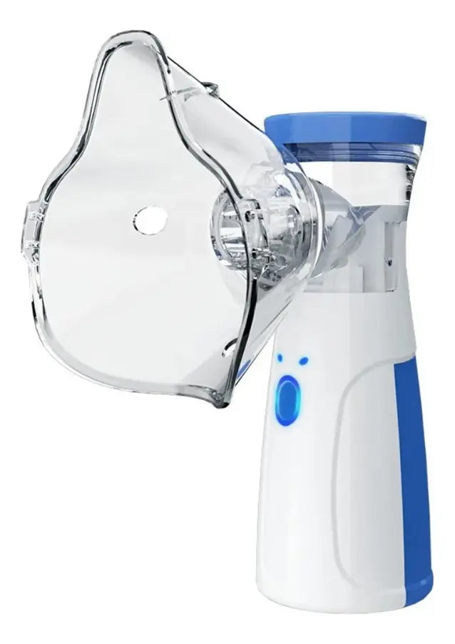 Nebulizador ultrasónico inalámbrico de malla inhalador portátil blanco