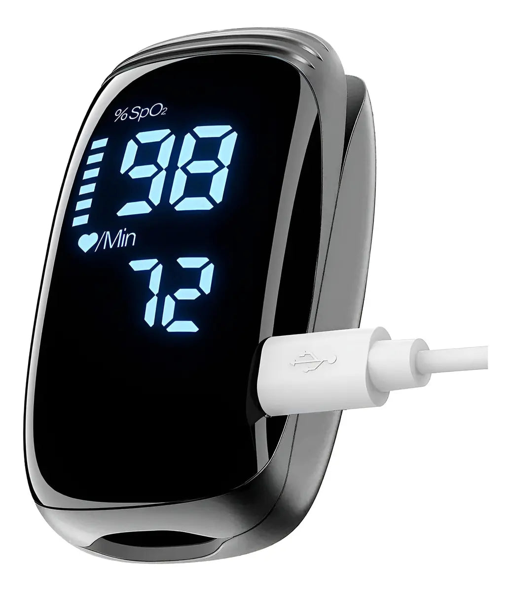 Oximetro Digital Recargable Usb C Pulso De Dedo Muy Preciso