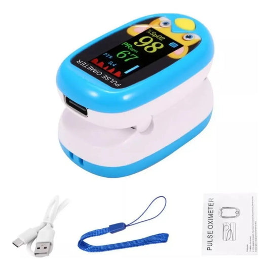 Oxímetro De Pulso Clinical Home Hl-100 Preciso Y Portátil Azul