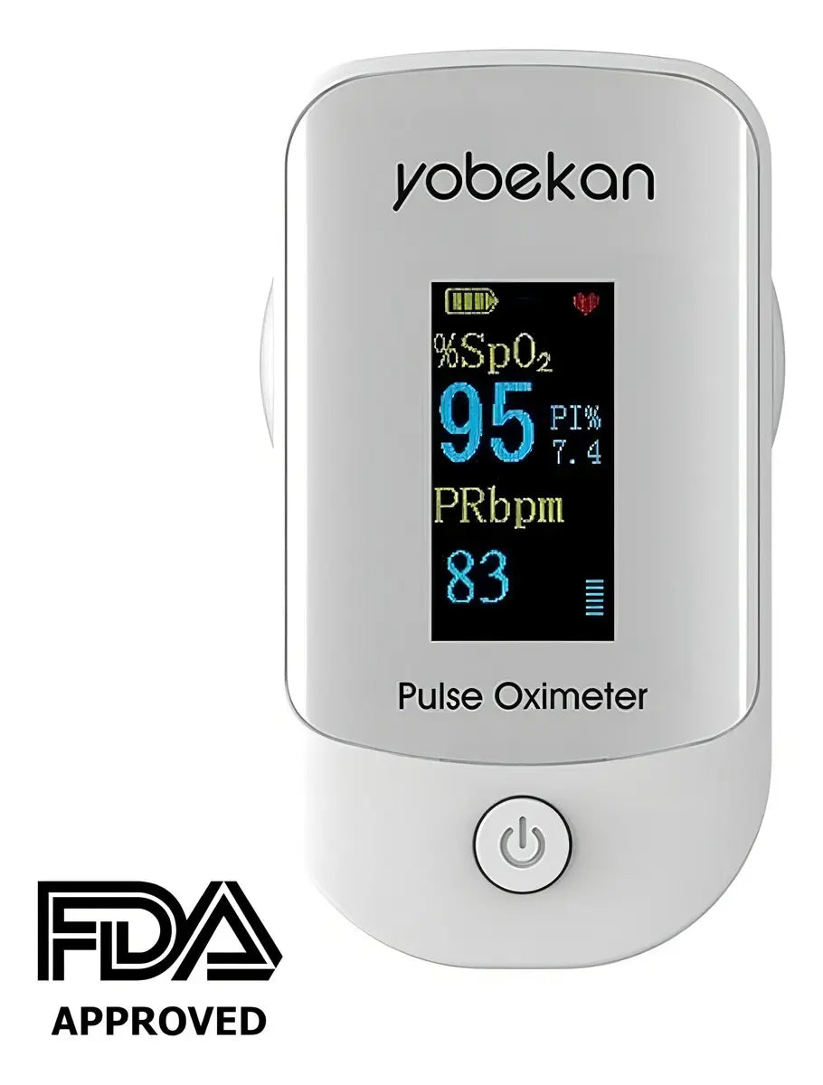 Oxímetro de pulso para dedo Yobekan 303