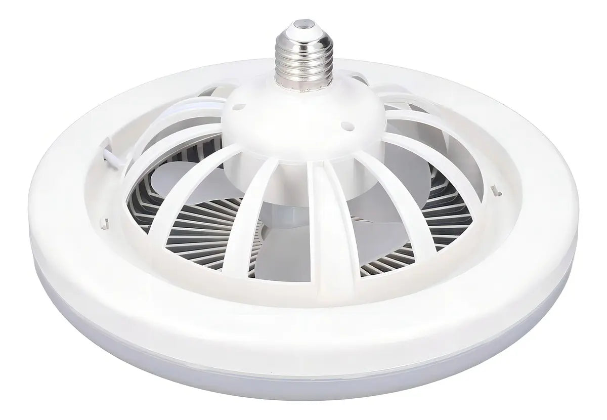 Ventilador de Techo Helios Fl-01 Luz LED 30W 3 Velocidades Control Remoto