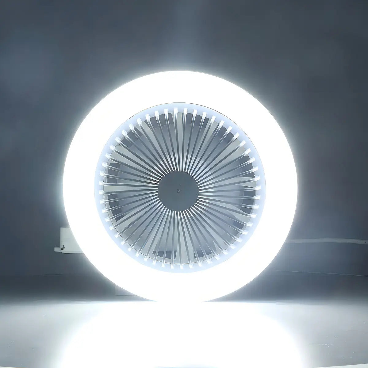 Ventilador de Techo Helios Fl-01 Luz LED 30W 3 Velocidades Control Remoto