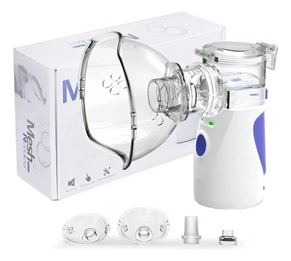 Nebulizador Malla BR Portátil USB Pilha Silencioso