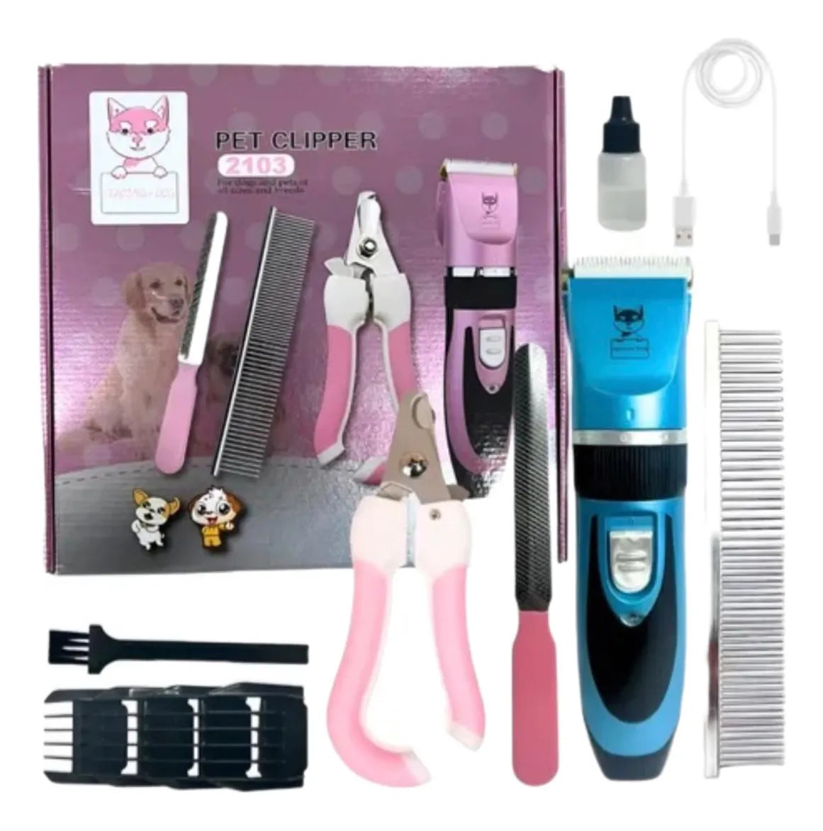 Maquina Para Cortar Pelo Rasuradoras Para Mascotas Y Perros