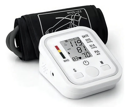 Tensiómetro Digital Automático de Brazo con Voz Blanco